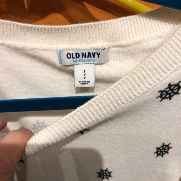 Old Navy Nautical sweater -Small - Picture 3 of 5